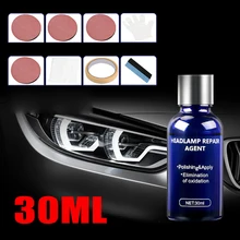 30ml Car Headlight Repair Fluid Agent Polish Cleaning Kit Anti-scratch Maintenance Lamp Renovation Liquid Auto Accessories
30ml Car Headlight Repair Fluid Agent Polish Cleaning Kit Anti-scratch Maintenance Lamp Renovation Liquid Auto Accessories