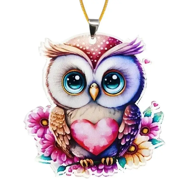 automobile Pendant Decor owl Hanging Ornaments Cute 2D Acrylic Owl Shaped Car Charm for Rear View Mirror Dashboard Decorations
automobile Pendant Decor owl Hanging Ornaments Cute 2D Acrylic Owl Shaped Car Charm for Rear View Mirror Dashboard Decorations