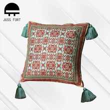 Super Soft Vintage Cushion Cover With Tassel Decoration Pillowcase Ethnic style Living Room Sofa Throw Pillow case 43x43/30x50cm
Super Soft Vintage Cushion Cover With Tassel Decoration Pillowcase Ethnic style Living Room Sofa Throw Pillow case 43x43/30x50cm