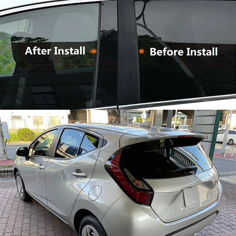 Автомобильные столбы для Toyota Aqua 2022 2023 отделка двери окна наклейки глянцевое пианино черное украшение 8 шт.
Автомобильные столбы для Toyota Aqua 2022 2023 отделка двери окна наклейки глянцевое пианино черное украшение 8 шт.