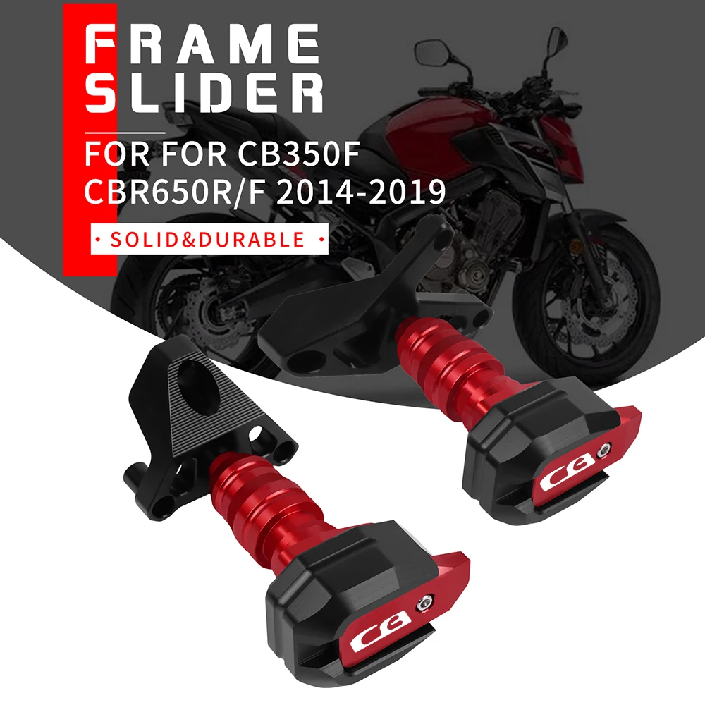 For HONDA CB350F CB650F CB650R CBR650R CBR650F 2014-2019 Motorcycle Falling Protection Frame Slider Fairing Guard Crash Pad
For HONDA CB350F CB650F CB650R CBR650R CBR650F 2014-2019 Motorcycle Falling Protection Frame Slider Fairing Guard Crash Pad