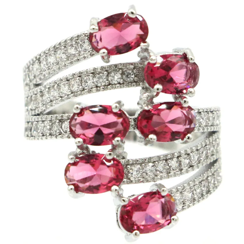 6g925 SOLID STERLING SILVER Ring White Sapphire Raspberry Rhodolite Garnet Green Peridot Mystic Topaz High Trendy Polished Shiny
6g925 SOLID STERLING SILVER Ring White Sapphire Raspberry Rhodolite Garnet Green Peridot Mystic Topaz High Trendy Polished Shiny