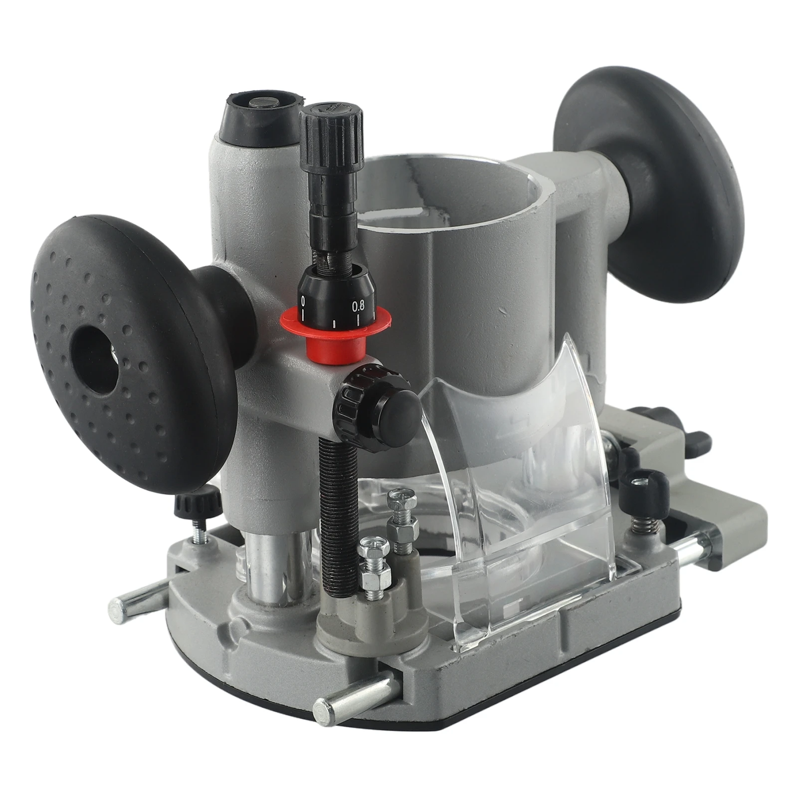 65mm Wood Router Press-in Double Handle Trimmer Alloy Guard Electric Trimming Machine Trimmer Base Woodworking Artifact
65mm Wood Router Press-in Double Handle Trimmer Alloy Guard Electric Trimming Machine Trimmer Base Woodworking Artifact