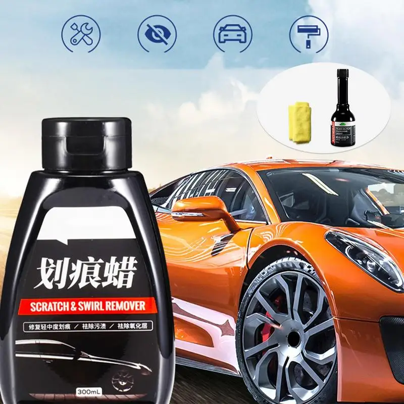300ml Car Paint Scratch Removal Professional Repair Liquid Waxing Universal Cars Paint Polish & Paint Restorer Auto Supply
300ml Car Paint Scratch Removal Professional Repair Liquid Waxing Universal Cars Paint Polish & Paint Restorer Auto Supply
