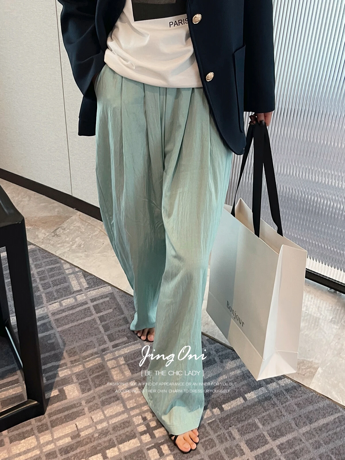 

Pants Long Y2k Woman Clothing 2024 Spring Summer Korean Fashion Style Vintage High Waist Lolita Cargo New Trousers Wide Leg Chic