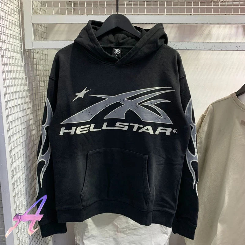 Хип-хоп, уличная одежда, толстовки HELLSTAR, Классические хлопковые повседневные свободные толстовки большого размера с буквенным принтом для мужчин и женщин
Хип-хоп, уличная одежда, толстовки HELLSTAR, Классические хлопковые повседневные свободные толстовки большого размера с буквенным принтом для мужчин и женщин