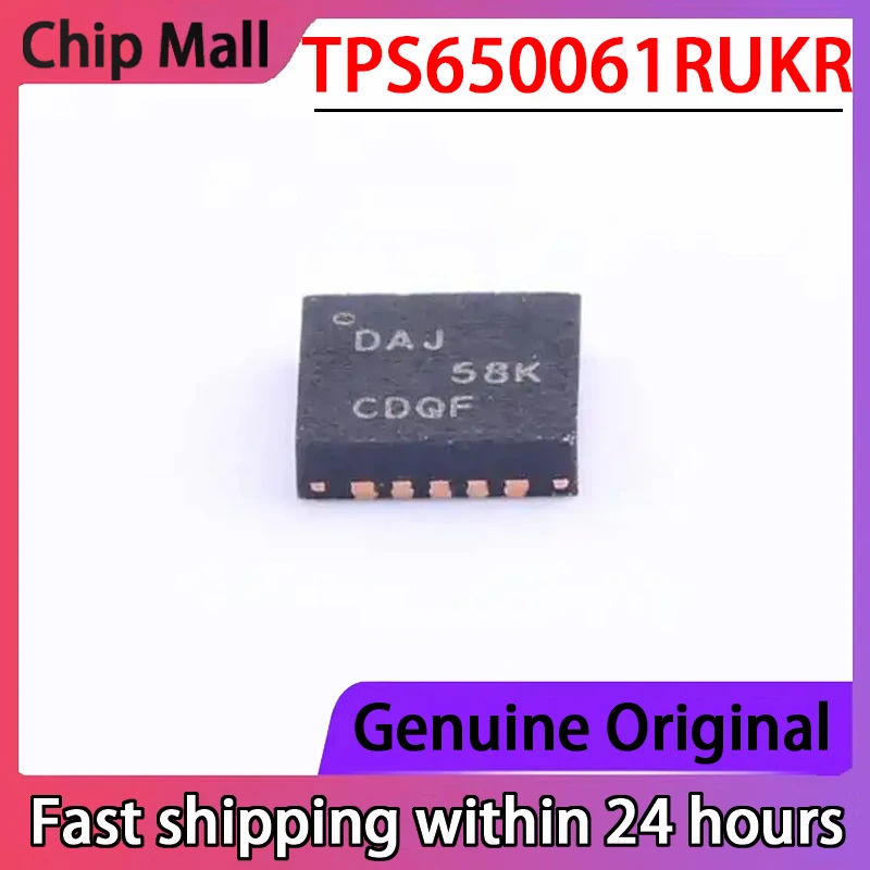 1PCS TPS650061RUKR Silk Screen DAJ Battery Power Management Chip Packaging QFN20 Brand New Original Packaging
1PCS TPS650061RUKR Silk Screen DAJ Battery Power Management Chip Packaging QFN20 Brand New Original Packaging