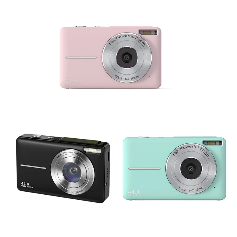 44MP 16X Digital Camera Portable Video Recorder Auto Zoom Photography Camera For Student Birthday Gift US Plug
44MP 16X Digital Camera Portable Video Recorder Auto Zoom Photography Camera For Student Birthday Gift US Plug