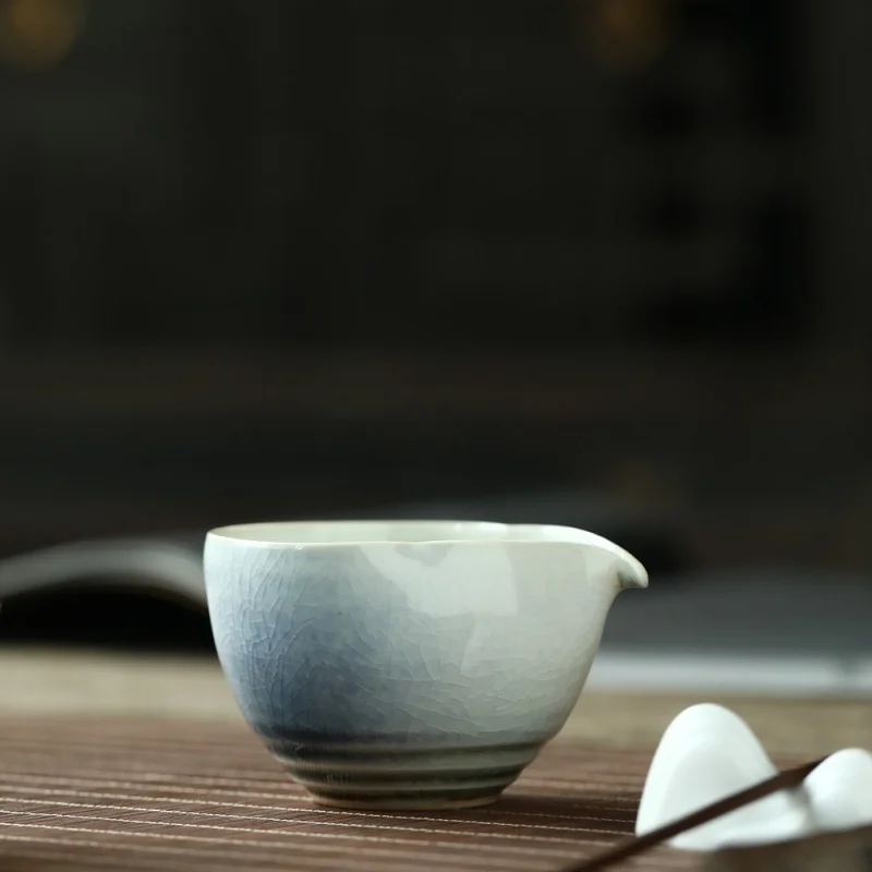 

Jingdezhen Qingquan Blue Kiln Baked Ceramic Fair Cup Household Chinese Tea Serving Cup Kung Fu Tea Teaware Tea Pitcher Tea Pitch