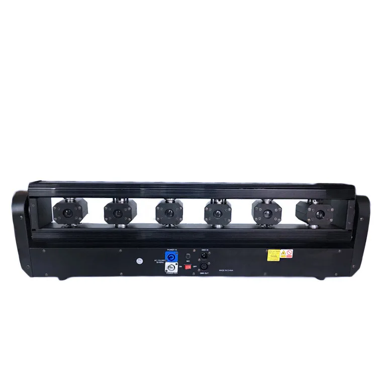 2 шт./партия DMX512 DJ сценический эффект Освещение 6 глаз 6x500 МВт RGB 3 в 1 или одиночный красный лазерный движущийся луч
2 шт./партия DMX512 DJ сценический эффект Освещение 6 глаз 6x500 МВт RGB 3 в 1 или одиночный красный лазерный движущийся луч