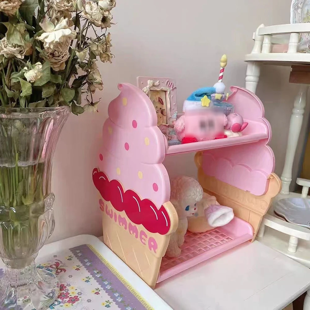 Double Layer Shelf Ice Cream Pink Girl Heart Storage Box Desktop Ins Style Plastic Storage Rack Cute Student Bedroom Dormitory
Double Layer Shelf Ice Cream Pink Girl Heart Storage Box Desktop Ins Style Plastic Storage Rack Cute Student Bedroom Dormitory
