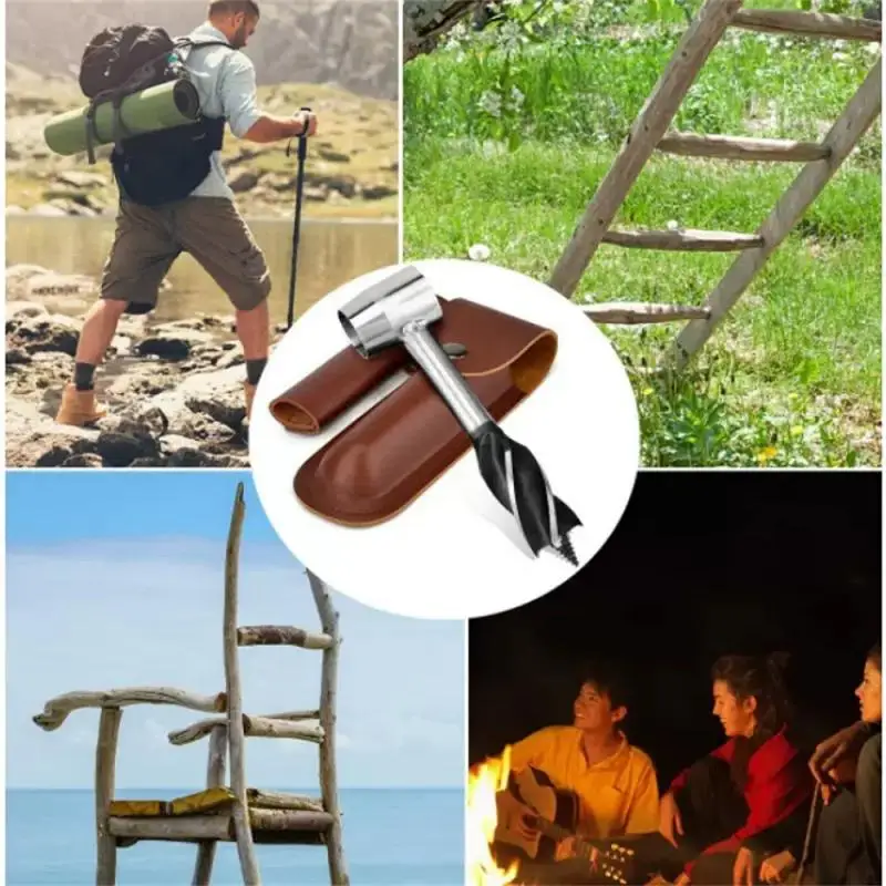 Drill Bits Sleeve Durable Camping Survival Tools High Quanlity Pu Leather Large Brown Hand Drill Protective Case Drill Bit Case
Drill Bits Sleeve Durable Camping Survival Tools High Quanlity Pu Leather Large Brown Hand Drill Protective Case Drill Bit Case