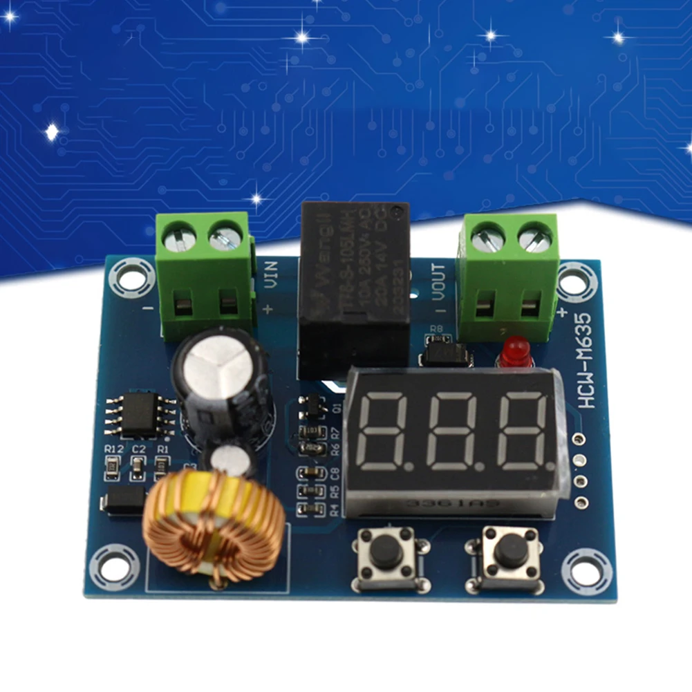 XH-M609 Low Voltage Disconnect Deep Discharge Protection Switch Cut Off Digital Over-Discharge Protect For 12-36V Lithium Batter
XH-M609 Low Voltage Disconnect Deep Discharge Protection Switch Cut Off Digital Over-Discharge Protect For 12-36V Lithium Batter