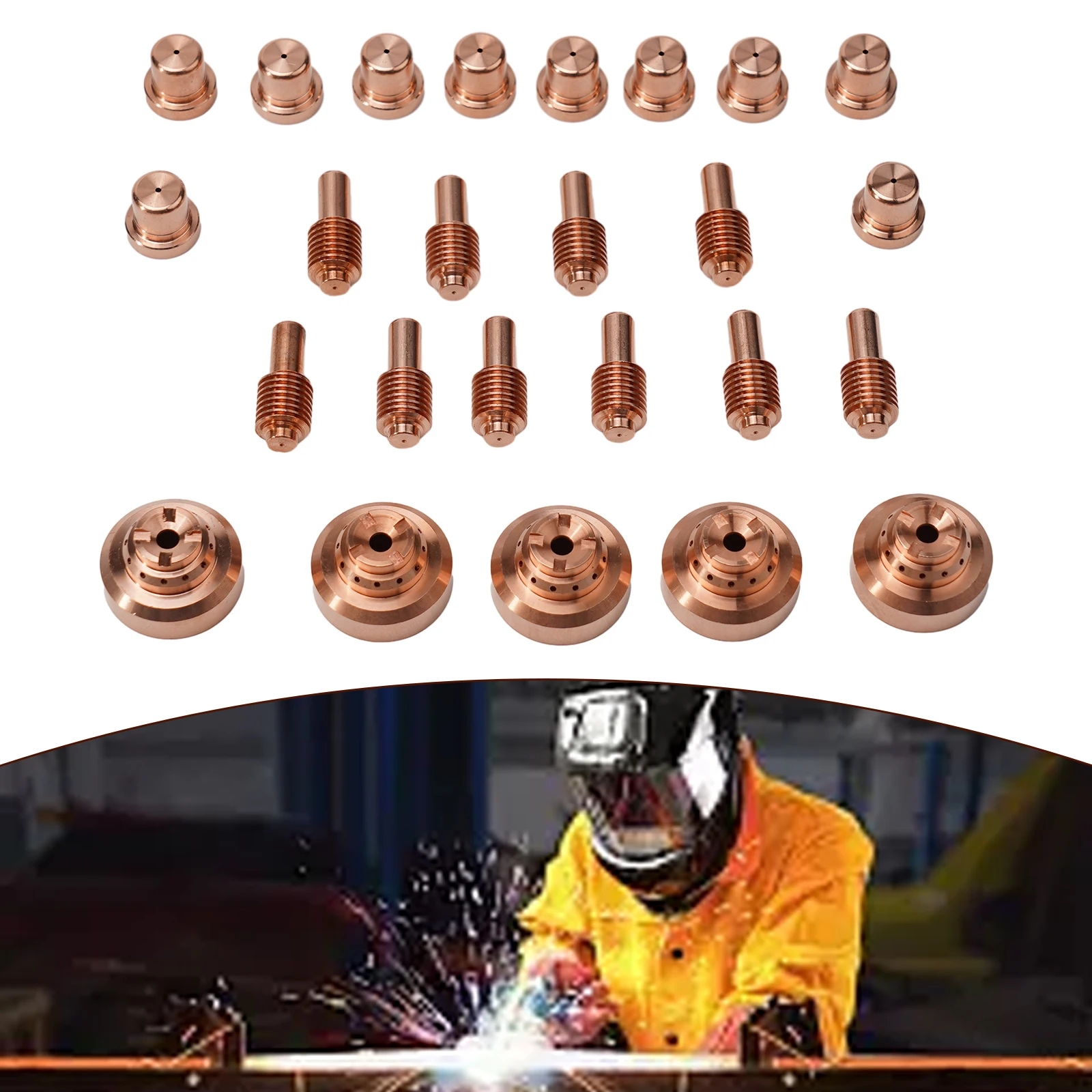 Сменные расходные материалы для плазменного резака WeldingStop для плазменного спектра 2050 резака ICE 55C/см фонарь 25 шт.
Сменные расходные материалы для плазменного резака WeldingStop для плазменного спектра 2050 резака ICE 55C/см фонарь 25 шт.