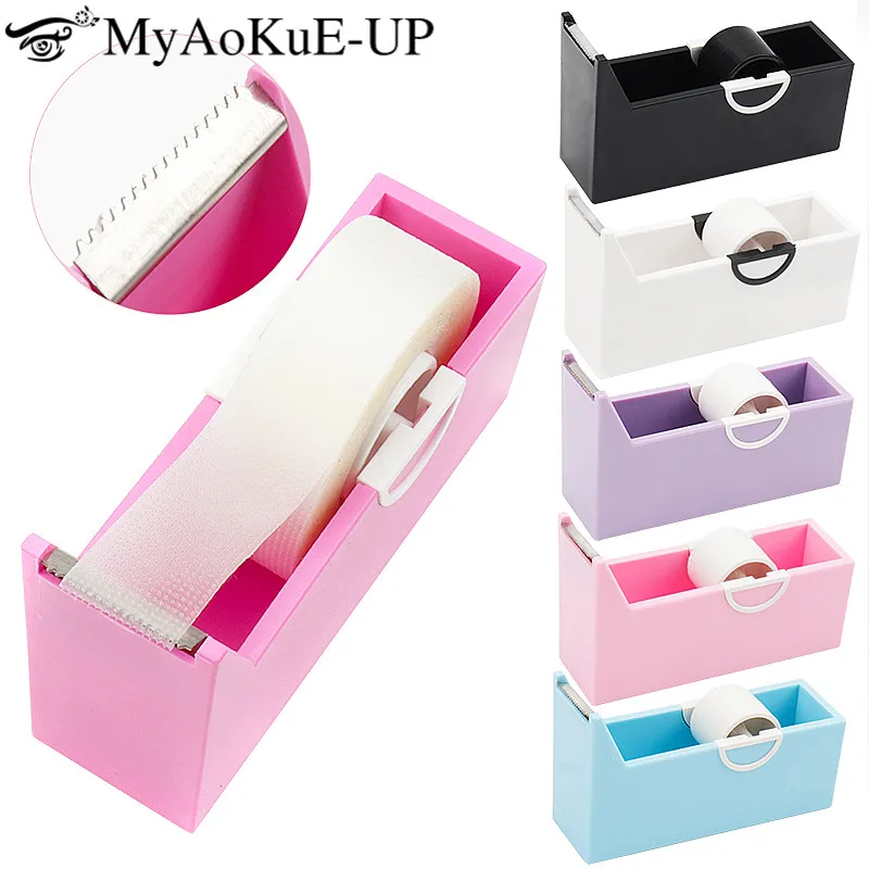 Eyelash Extension Tape Holder Base Lash Adhesive Tape Cutter Dispenser Grafting Lash Plastic Rotating Tape Cutting Makeup Tool 
Eyelash Extension Tape Holder Base Lash Adhesive Tape Cutter Dispenser Grafting Lash Plastic Rotating Tape Cutting Makeup Tool