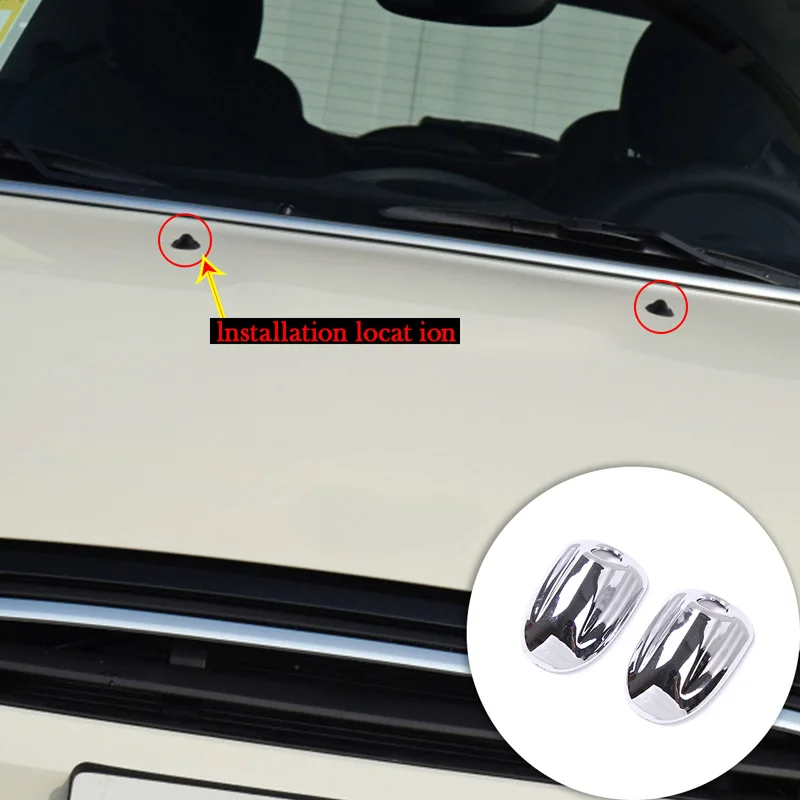 Car Hood Wiper Nozzle Cover Decoration Stickers Accessories For BMW MINI 2014-2022 ABS Chrome Auto Exterior Modeling
Car Hood Wiper Nozzle Cover Decoration Stickers Accessories For BMW MINI 2014-2022 ABS Chrome Auto Exterior Modeling