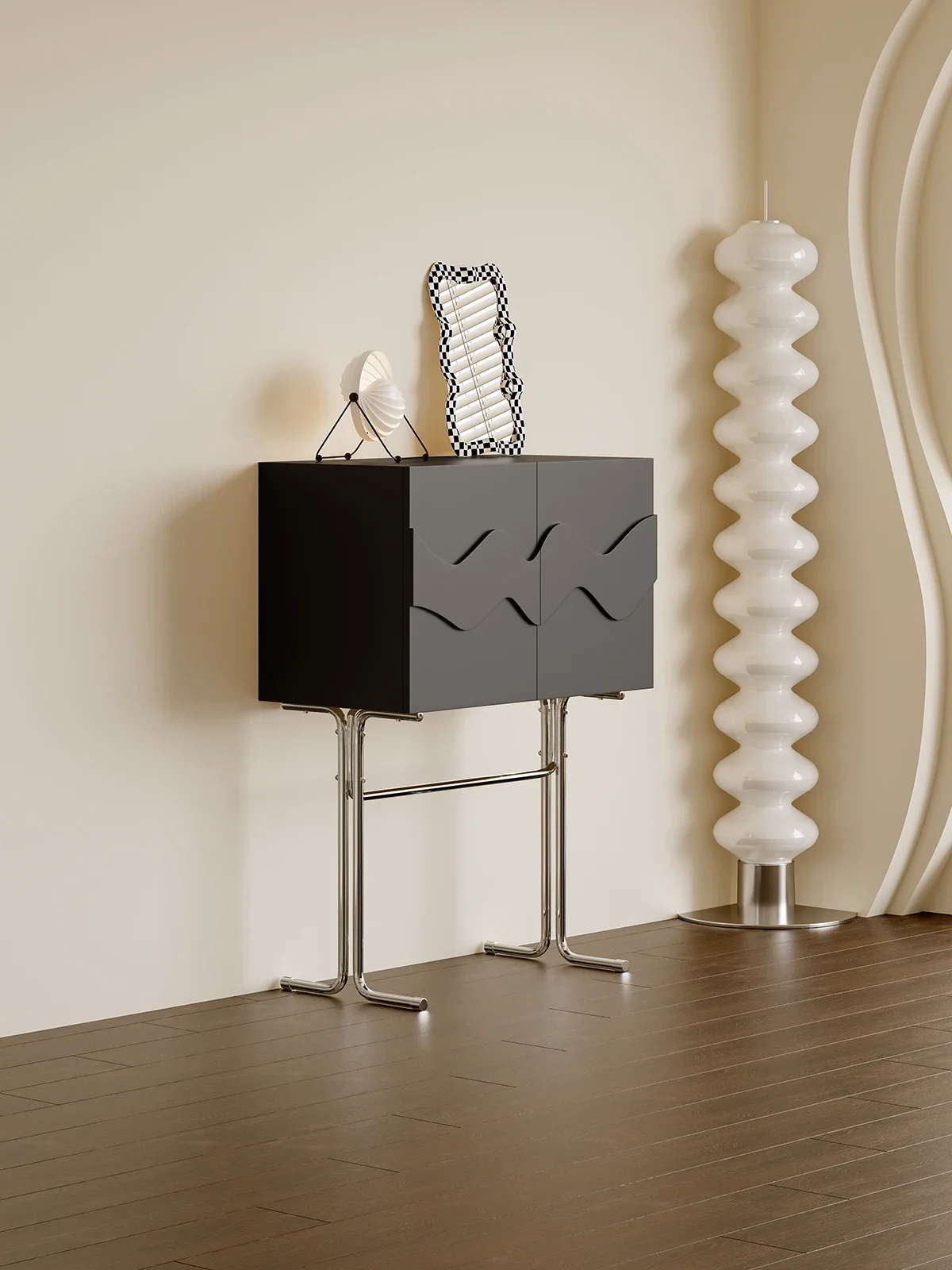 Simple Modern Ins Style Solid Wood Metal Living Room Bedroom Locker Sideboard Cabinet
Simple Modern Ins Style Solid Wood Metal Living Room Bedroom Locker Sideboard Cabinet