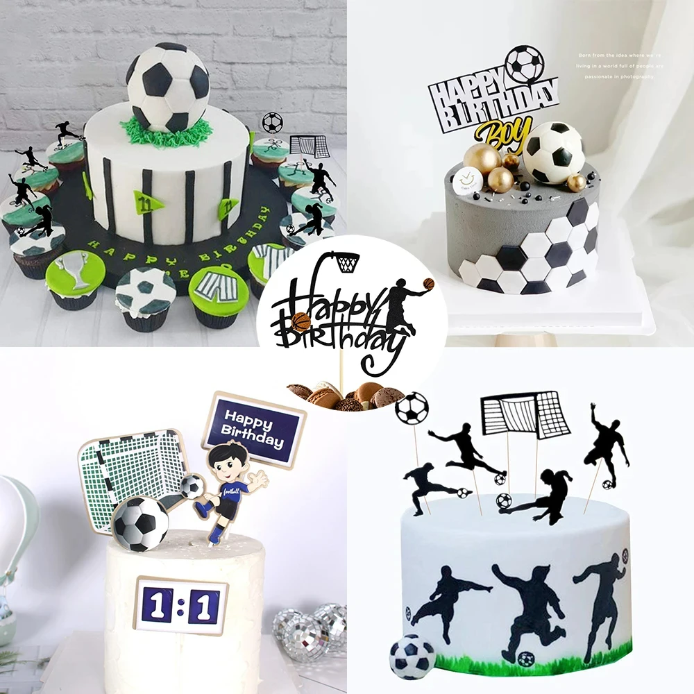Passion Football Theme Party Soccer Cupcake Topper Flags Decoration Happy Birthday Cake Toppers Boy Kids Birthday Party Supplies
Passion Football Theme Party Soccer Cupcake Topper Flags Decoration Happy Birthday Cake Toppers Boy Kids Birthday Party Supplies