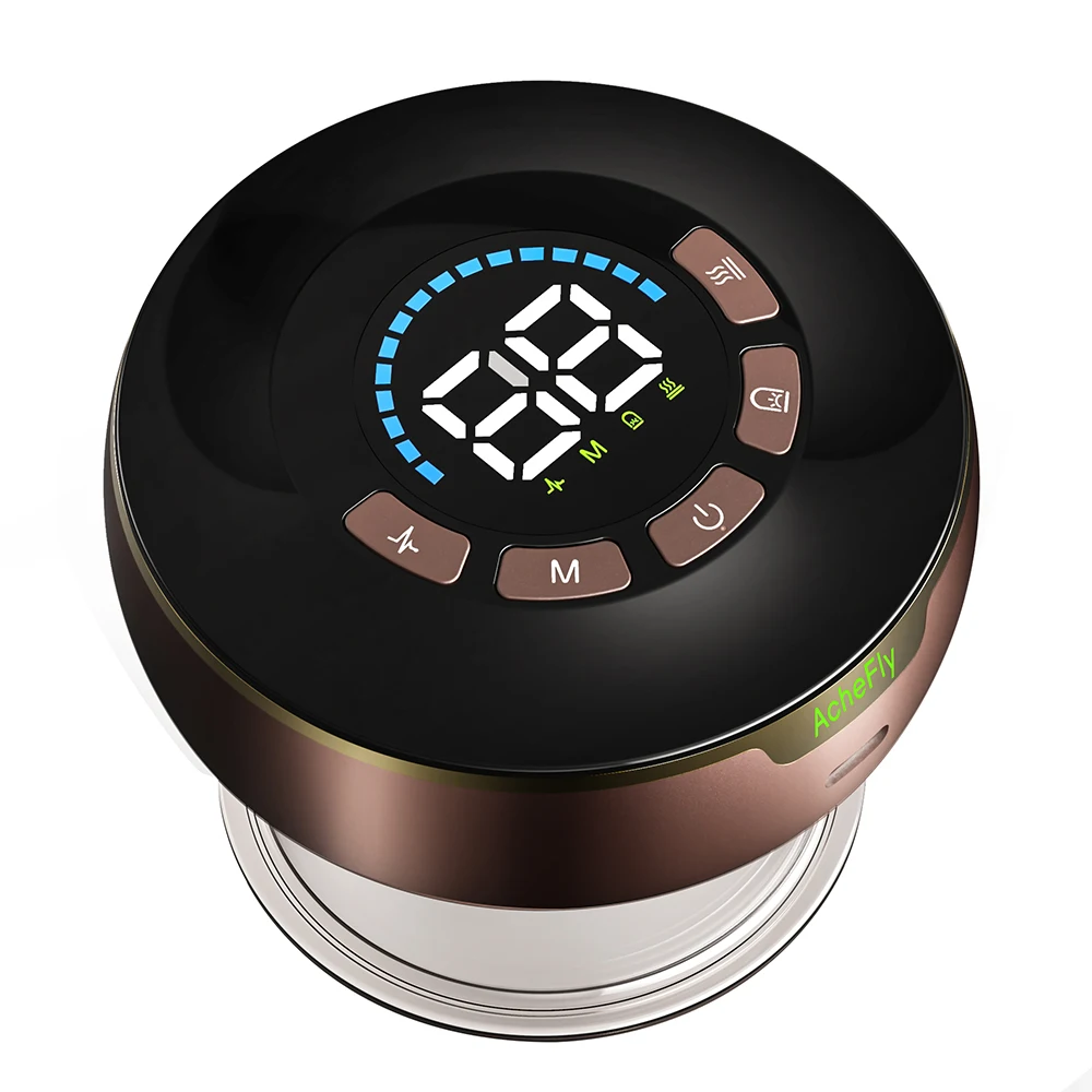 AcheFly New Multifunction Portable Electric Vacuum Suction Scraping Massager Device Red Light Heating Smart Cupping
AcheFly New Multifunction Portable Electric Vacuum Suction Scraping Massager Device Red Light Heating Smart Cupping