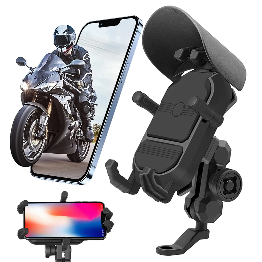 Universal Motorcycle Phone Holder Shock Absorption Bicycle Phone Holder Anti-theft Phone Mount For IPhone 12 13 Xiaomi Huawei
Universal Motorcycle Phone Holder Shock Absorption Bicycle Phone Holder Anti-theft Phone Mount For IPhone 12 13 Xiaomi Huawei