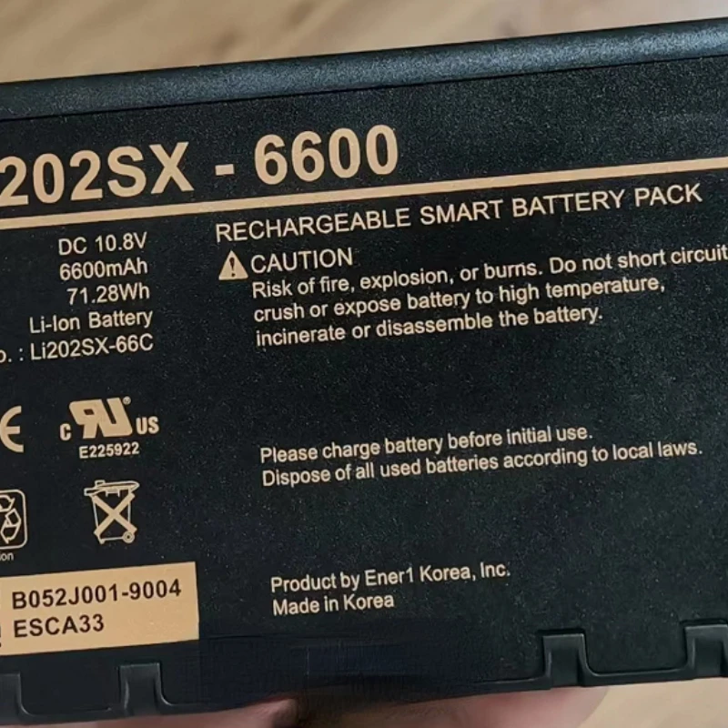 For TSI Li202sx-6600 Li202SX Tester Battery Brand New LI202SX 6600
For TSI Li202sx-6600 Li202SX Tester Battery Brand New LI202SX 6600