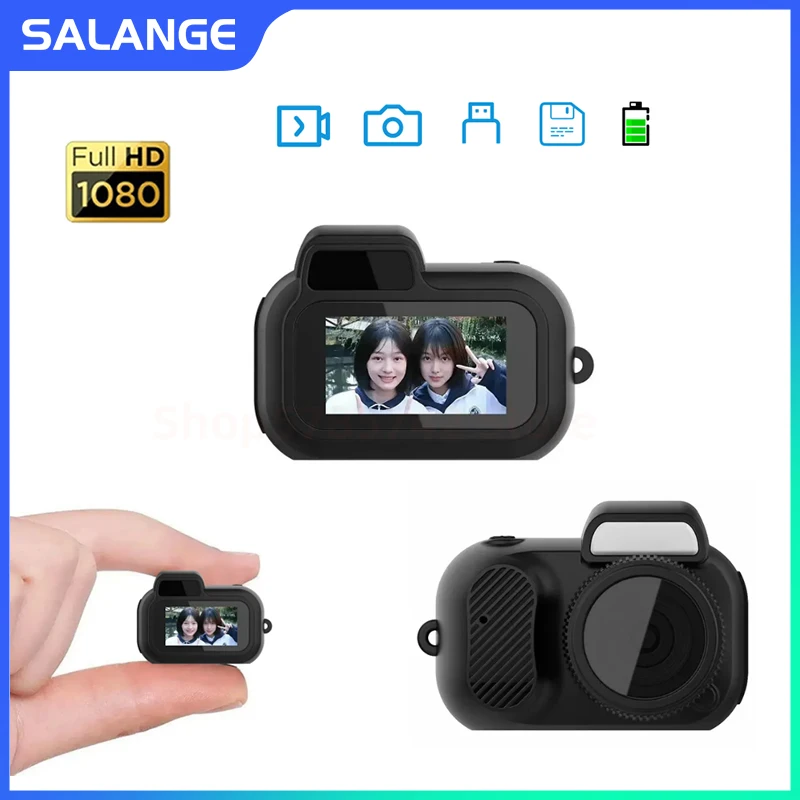 Salange 1080P HD Mini Camera Screen Indoor Outdoor Sport Action Cam Taking Photo Portable Super Small Camcorder Video Recorder
Salange 1080P HD Mini Camera Screen Indoor Outdoor Sport Action Cam Taking Photo Portable Super Small Camcorder Video Recorder