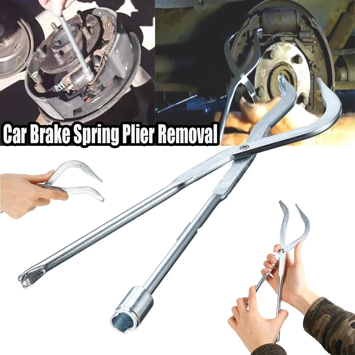 

Brake Drum Pliers Brake Spring Plier Installer Removal Car Repair Hand Tool Automotive Tools Car Repair Brake System