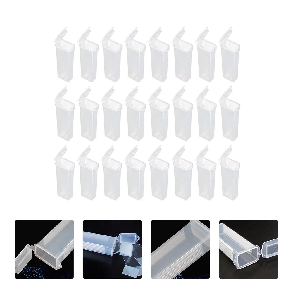 50 Pcs Lab Microscope Slide Holders Box Lab Microscope Slide Holders Case Pathological Storage Glass Cases Holder Bracket
50 Pcs Lab Microscope Slide Holders Box Lab Microscope Slide Holders Case Pathological Storage Glass Cases Holder Bracket