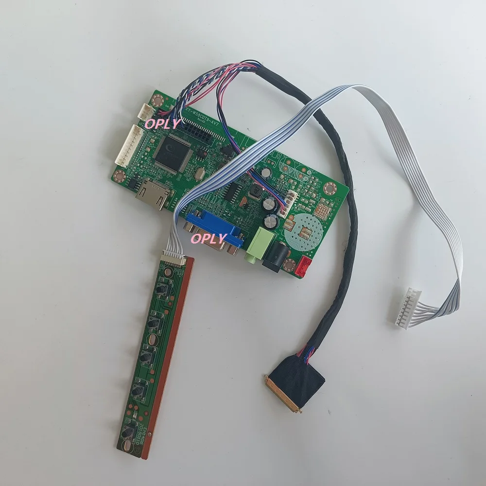 58C Controller board HDMI-Compatible VGA for B154SW02 V.3 LP154WE3-TLA1 LP154WE3-TLB1 LP154WE3-TLB2 1680x1050 screen LED panel
58C Controller board HDMI-Compatible VGA for B154SW02 V.3 LP154WE3-TLA1 LP154WE3-TLB1 LP154WE3-TLB2 1680x1050 screen LED panel