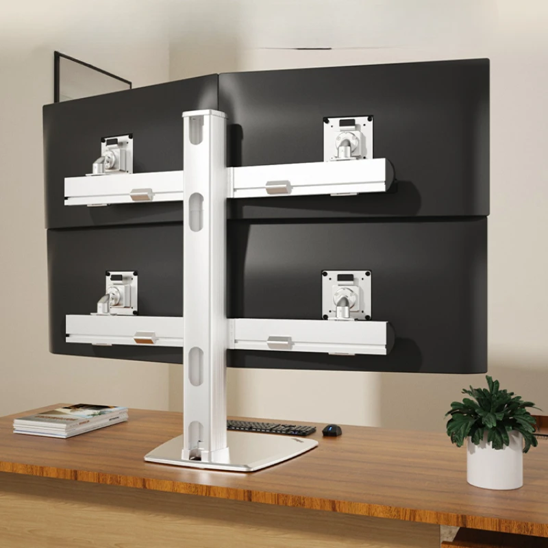 Display stand column mechanical lifting rotating four-screen computer desk heightening stand CL
Display stand column mechanical lifting rotating four-screen computer desk heightening stand CL