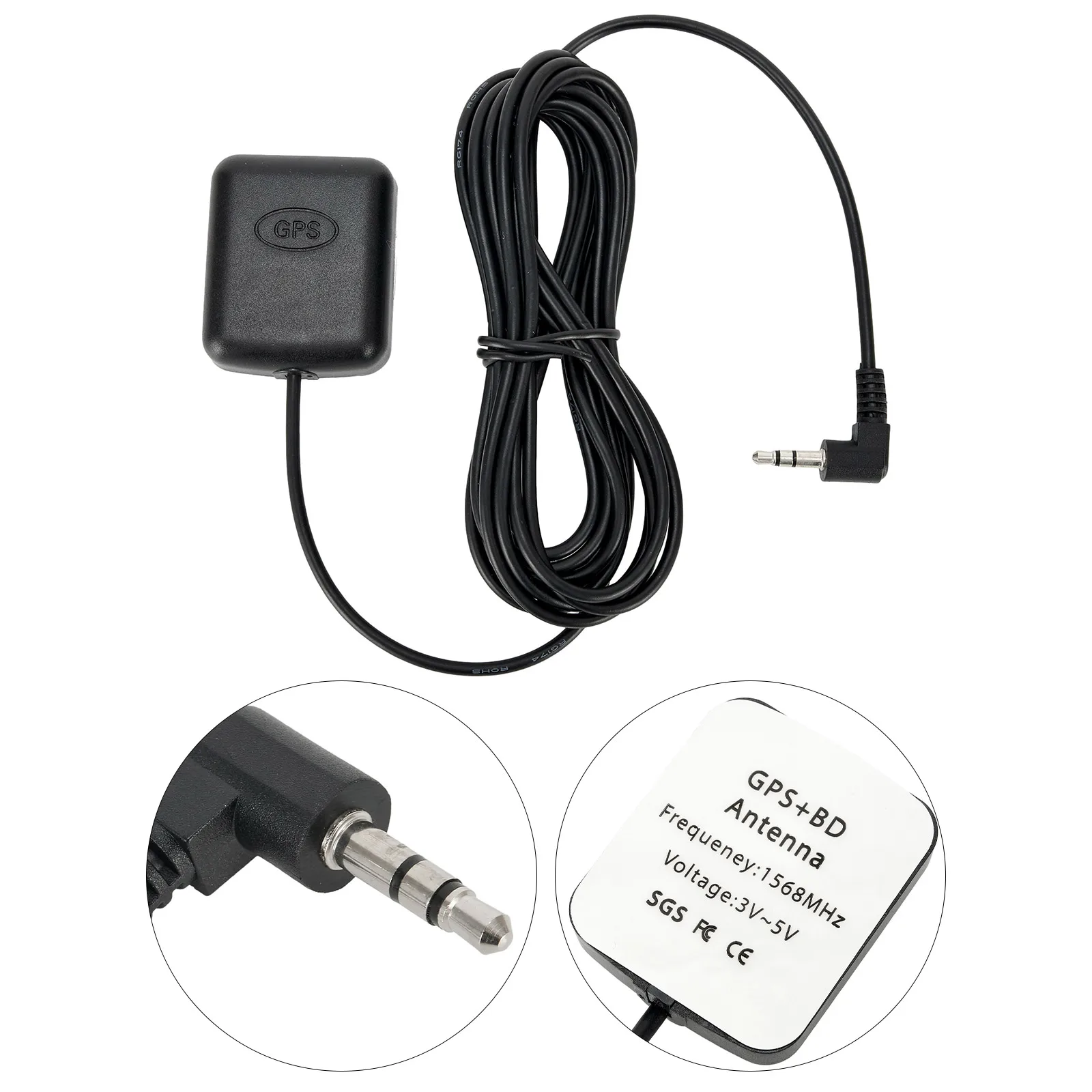 Car GPS Receiver Module With Antenna 3.5mm Elbow For Car Truck SUV Dash Cams Dash Camera External GPS Replacement Parts
Car GPS Receiver Module With Antenna 3.5mm Elbow For Car Truck SUV Dash Cams Dash Camera External GPS Replacement Parts