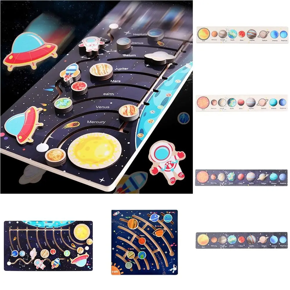 Universe Solar System Puzzle Lovely Astronomy Wooden Planets Matching Board Montessori Wooden Toy Children Gift
Universe Solar System Puzzle Lovely Astronomy Wooden Planets Matching Board Montessori Wooden Toy Children Gift