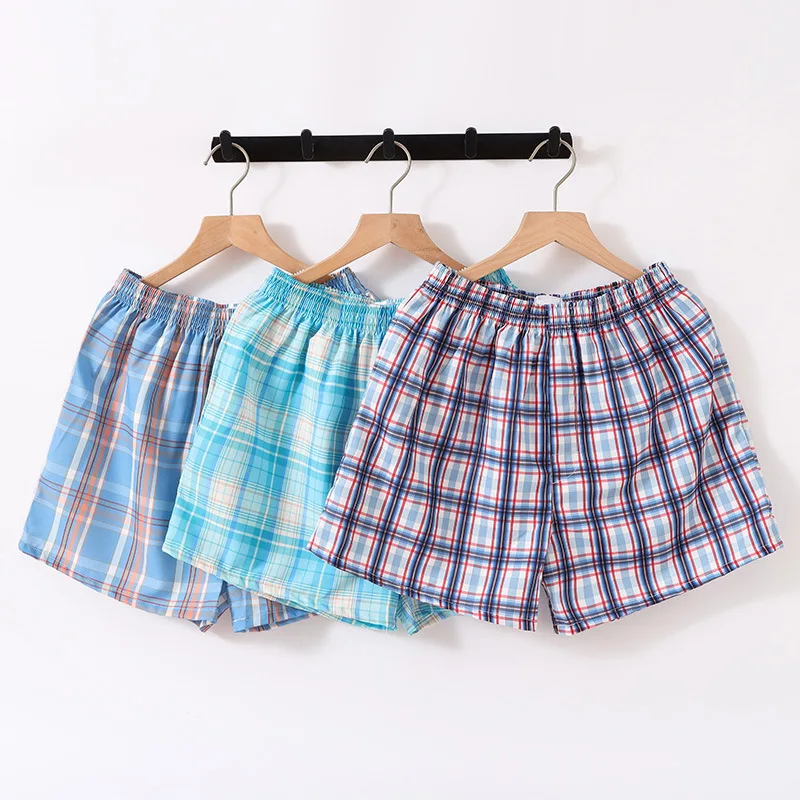 3Pcs Mens Underwear Boxers Men Loose Panties Plaid Wide Leg Boxer Shorts Arrow Pants Breathable Underwear Underpants Homewear
3Pcs Mens Underwear Boxers Men Loose Panties Plaid Wide Leg Boxer Shorts Arrow Pants Breathable Underwear Underpants Homewear