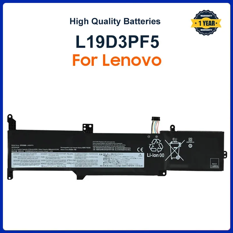 Аккумулятор L19D3PF5 L16L2PB3 для Lenovo IdeaPad 3-14ADA05 3-14ARE05 3-14IIL05 3-14IML05 3-15ARE05 3-15IIL05 3-15IML05 L19C3PF7
Аккумулятор L19D3PF5 L16L2PB3 для Lenovo IdeaPad 3-14ADA05 3-14ARE05 3-14IIL05 3-14IML05 3-15ARE05 3-15IIL05 3-15IML05 L19C3PF7