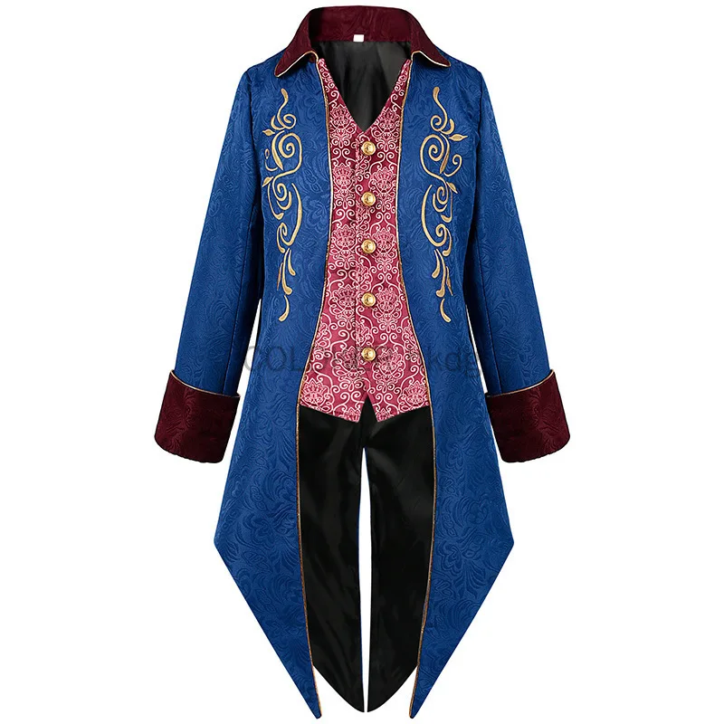 Costumes for Men 2024 Steampunk Jacket Renaissance Tailcoat Man Suit Halloween Costumes Gothic Stage Uniform Vampire Clothes
Costumes for Men 2024 Steampunk Jacket Renaissance Tailcoat Man Suit Halloween Costumes Gothic Stage Uniform Vampire Clothes