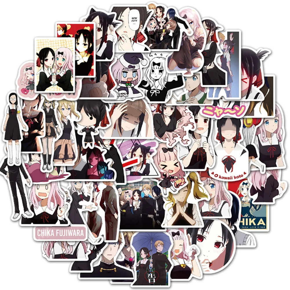 10/30/50PCS Kaguya-sama Love Is War Anime Stickers Decoration Suitcase Laptop Scrapbook Phone Stationery Manga Kid Toy Sticker
10/30/50PCS Kaguya-sama Love Is War Anime Stickers Decoration Suitcase Laptop Scrapbook Phone Stationery Manga Kid Toy Sticker