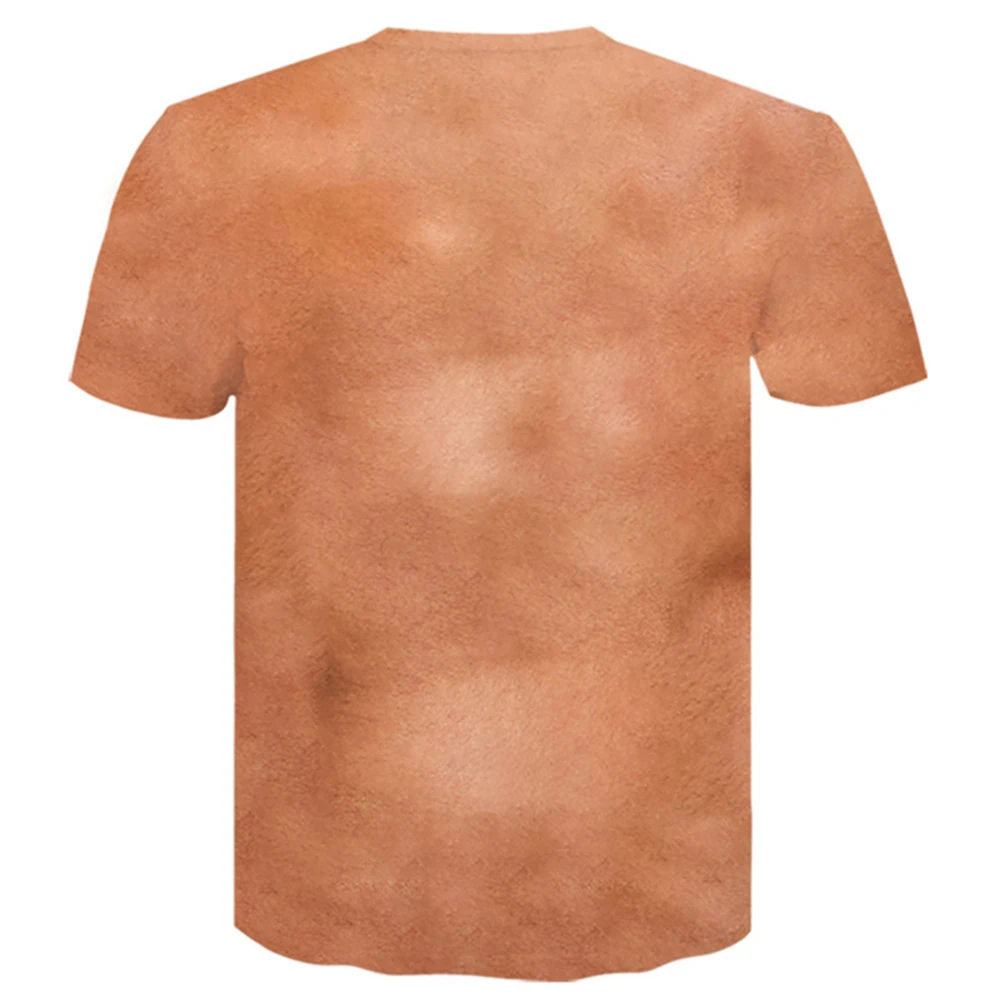 Men's Fashion Funny Muscular Men T-Shirt 3D Printing T-Shirt Casual Round Neck Short Sleeve T-Shirt Oversized Quick Dry Clothing
Men's Fashion Funny Muscular Men T-Shirt 3D Printing T-Shirt Casual Round Neck Short Sleeve T-Shirt Oversized Quick Dry Clothing