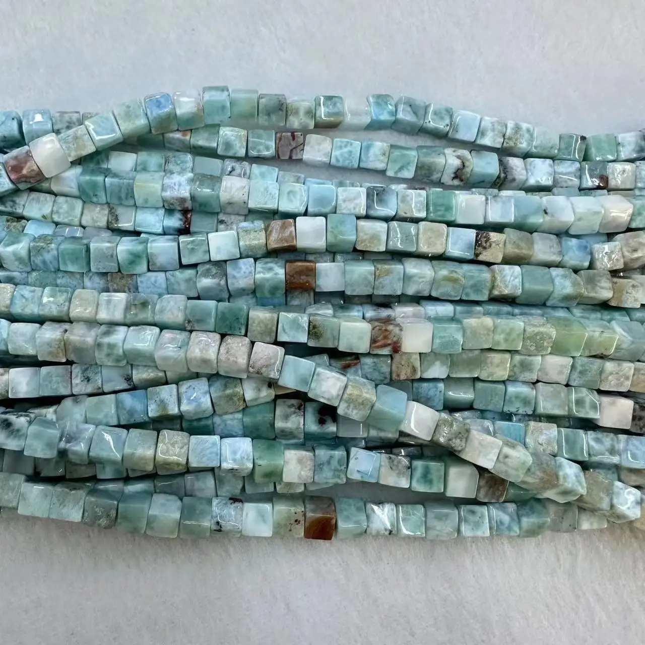 Natural Larimar Square Shape Stone Beads 6x6MM Gemstone Jewelry Bangle Making For Necklace Bracelet for Woman for Man Wholesale
Natural Larimar Square Shape Stone Beads 6x6MM Gemstone Jewelry Bangle Making For Necklace Bracelet for Woman for Man Wholesale