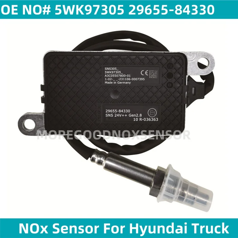 29655-84330 5WK97305 2965584330 Оригинальный Новый азотный кислородный датчик NOx для грузовика Hyundai 24 В
29655-84330 5WK97305 2965584330 Оригинальный Новый азотный кислородный датчик NOx для грузовика Hyundai 24 В