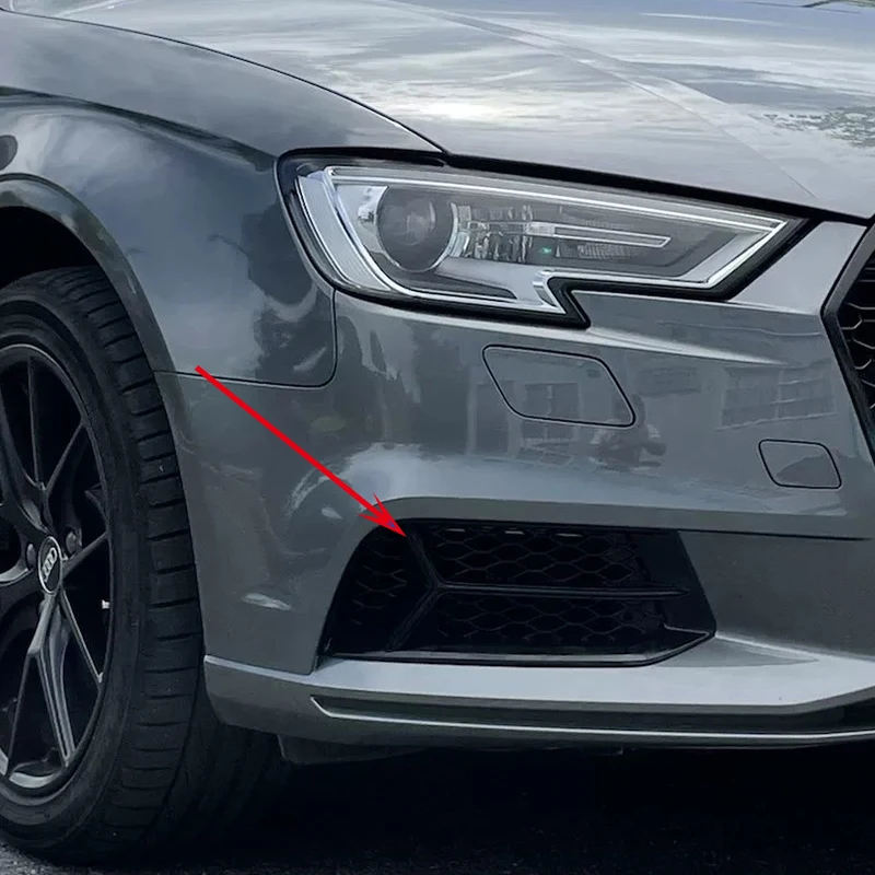 Решетка противотуманных светильник р для Audi A3 2017 2018 2019, нижняя с сеткой, 2020
Решетка противотуманных светильник р для Audi A3 2017 2018 2019, нижняя с сеткой, 2020
