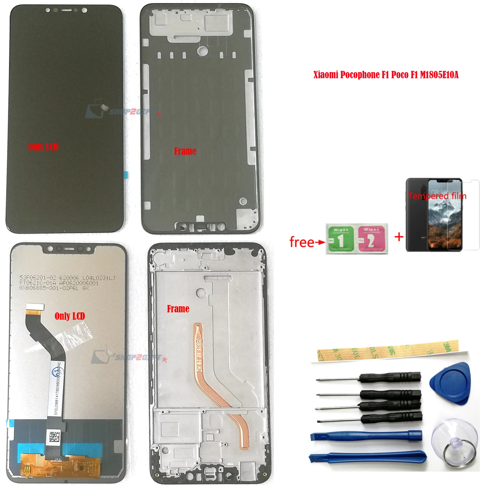 Shyueda 100% новый 6,18 "для Xiaomi Pocophone F1 / Poco F1 M1805E10A IPS ЖК-дисплей сенсорный экран дигитайзер
Shyueda 100% новый 6,18 "для Xiaomi Pocophone F1 / Poco F1 M1805E10A IPS ЖК-дисплей сенсорный экран дигитайзер