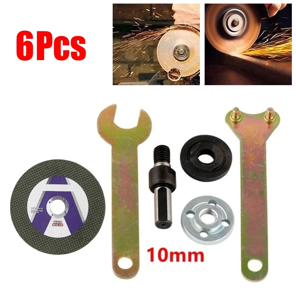 6PCS 10MM Electric Drill Conversion Angle Grinder Connecting Rod For Cutting Disc Polishing Wheel Handle Holder Adapter
6PCS 10MM Electric Drill Conversion Angle Grinder Connecting Rod For Cutting Disc Polishing Wheel Handle Holder Adapter