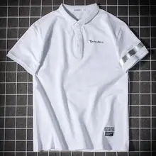 

Hip Hop Polo Shirts For Men Men's Polos New Designer Clothes classic T Shirts Male T-Shirt White Polo ralph lauren Eden park ma