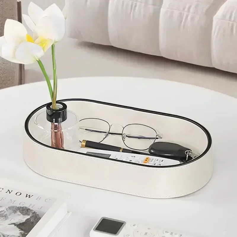 PU Storage Organizer Desktop Display Plate Tray Box Jewelry Cosmetic Decoration Home Leather Dice Key for Coins Wallet
PU Storage Organizer Desktop Display Plate Tray Box Jewelry Cosmetic Decoration Home Leather Dice Key for Coins Wallet