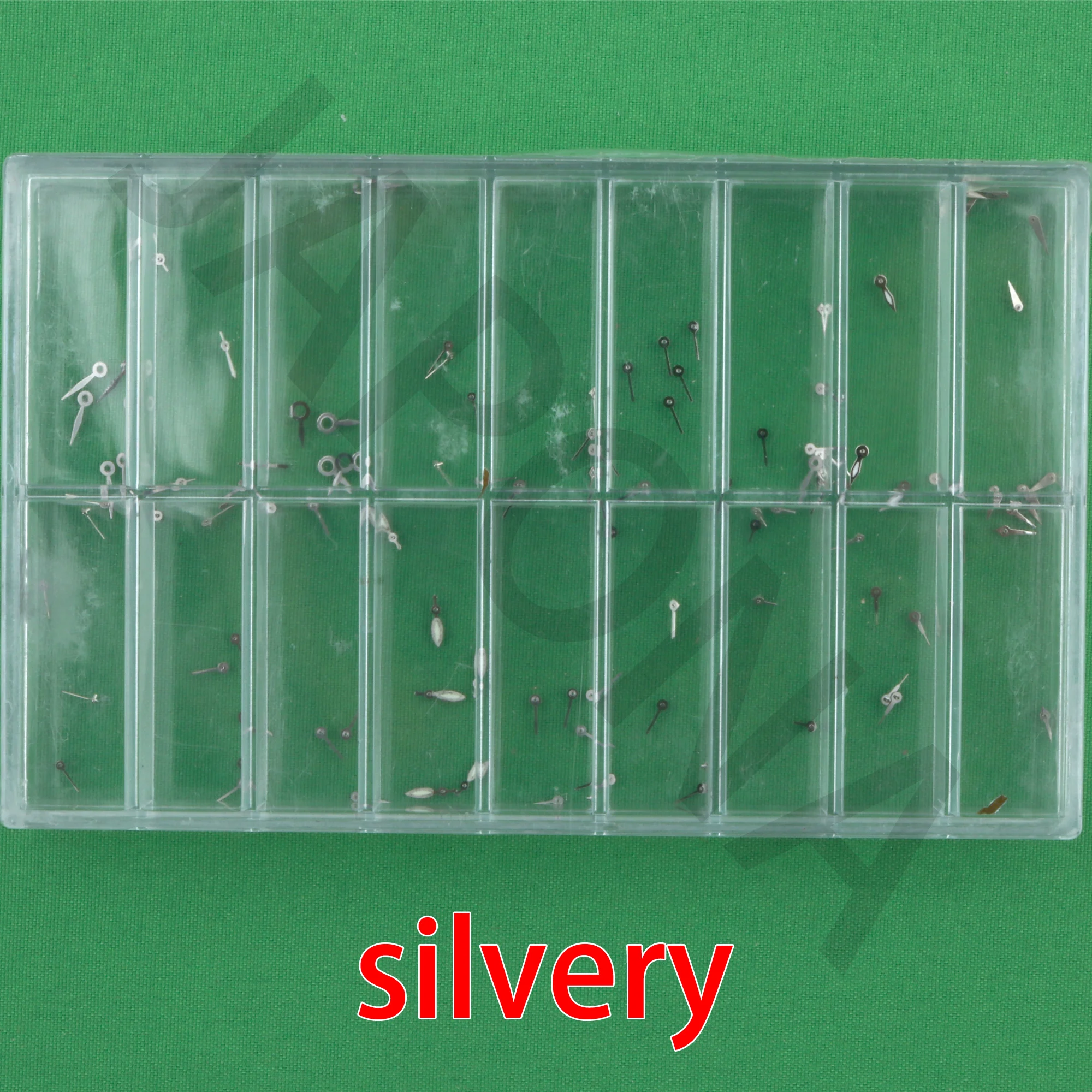 90pcs mix small hands for watch movement Small seconds black small hands red hands small silvery hands
90pcs mix small hands for watch movement Small seconds black small hands red hands small silvery hands