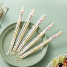 100Pairs Disposable Bamboo Wood Chopsticks Restaurant Individual Package ChopSticks Bamboo chopsticks for fast food takeaway