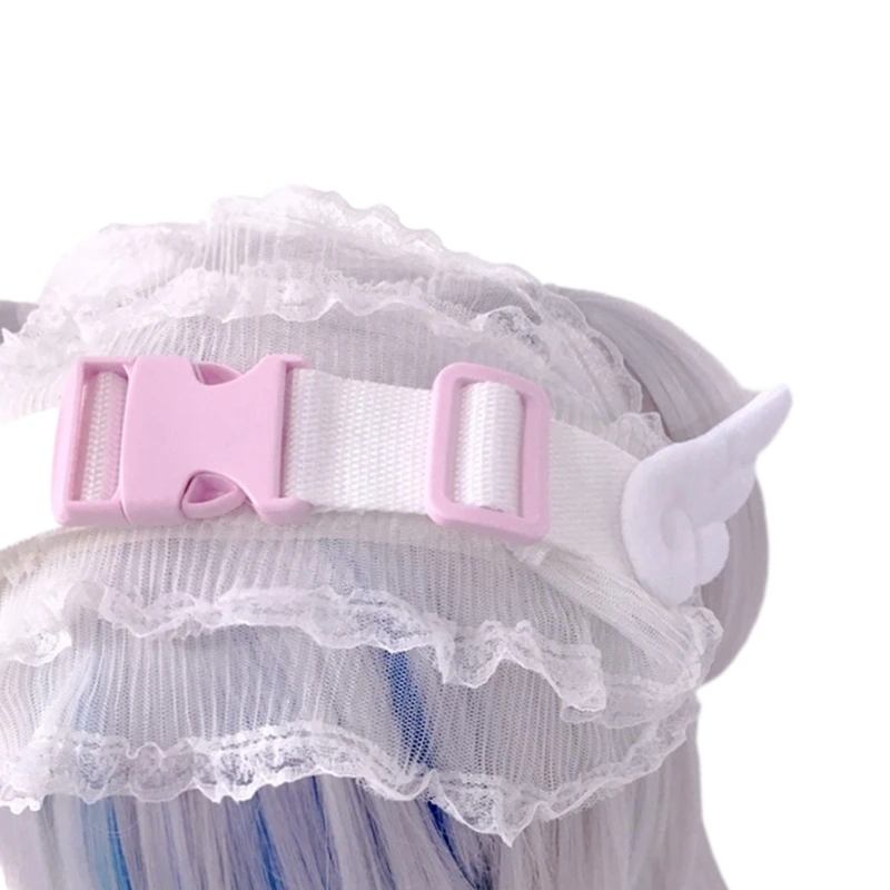 MXMB Pink Ruffled Lace Trim Headband Subculture Gorgeous French Headwear Headwrap Maid Headwear Accessories
MXMB Pink Ruffled Lace Trim Headband Subculture Gorgeous French Headwear Headwrap Maid Headwear Accessories