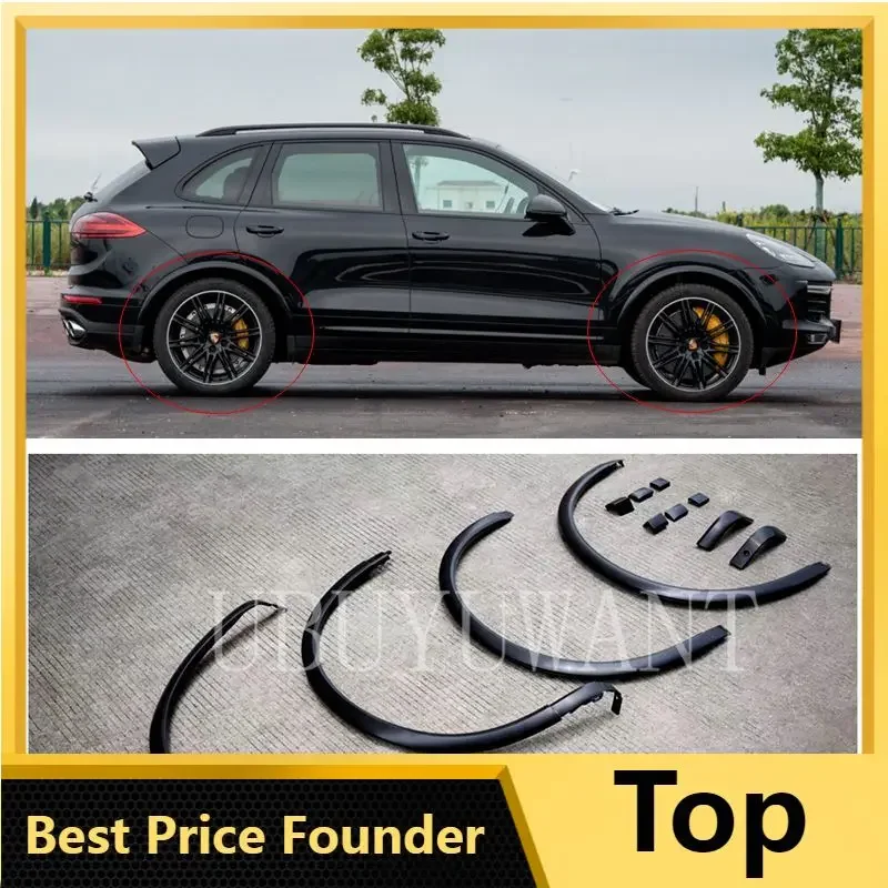 4pcs High Quality Auto Mudguards Car Fender Wheel Eyebrow Protector Wheel Arch Trim Strip For Porsche Cayenne 2015 2016 2017
4pcs High Quality Auto Mudguards Car Fender Wheel Eyebrow Protector Wheel Arch Trim Strip For Porsche Cayenne 2015 2016 2017