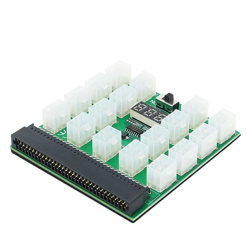 Upgrade Version ATX 17X6pin Power Supply Breakout Board Adapter Converter 12V 2000W For FUJITSU DPS-800GB ETH/BTC Mining
Upgrade Version ATX 17X6pin Power Supply Breakout Board Adapter Converter 12V 2000W For FUJITSU DPS-800GB ETH/BTC Mining
