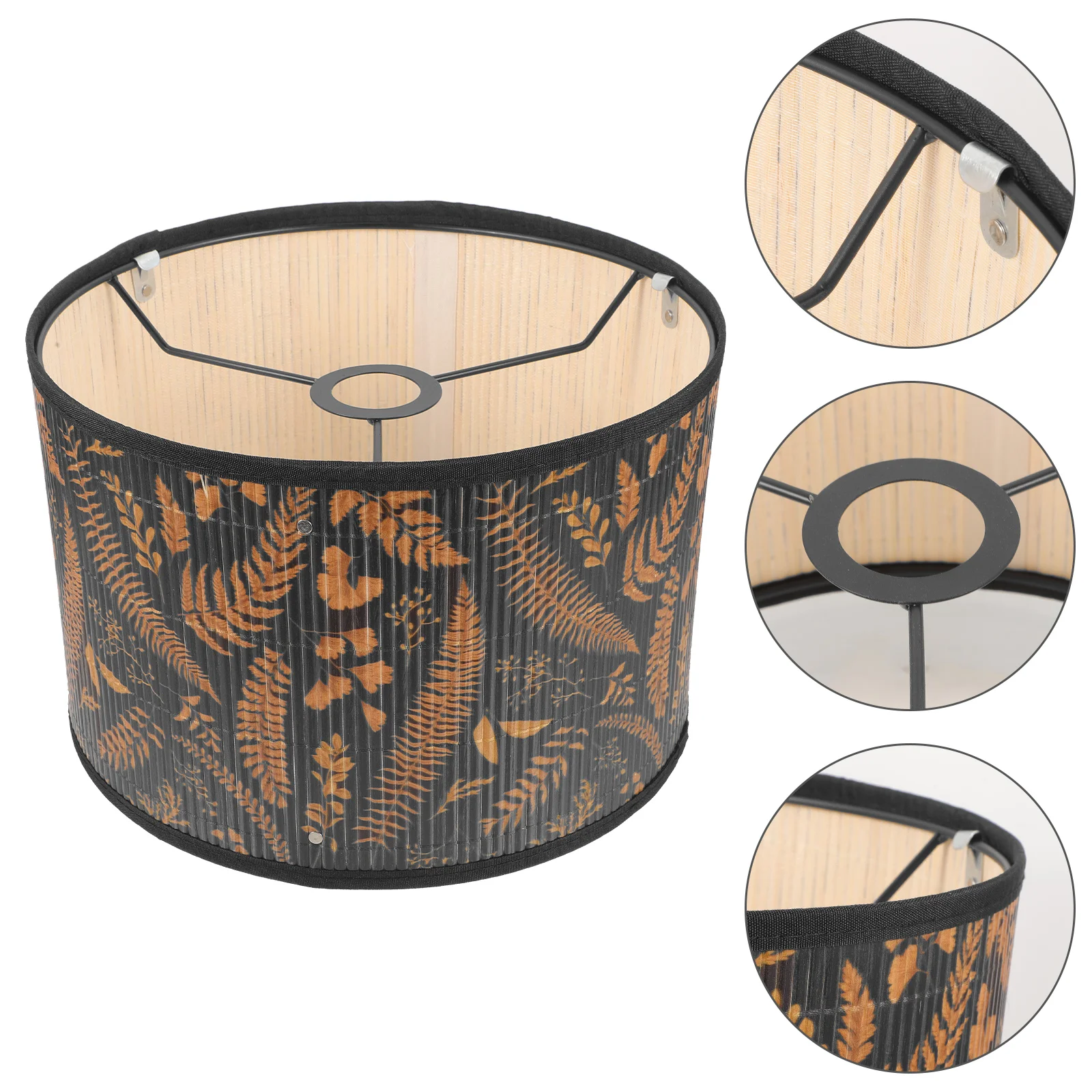 Vintage Bamboo Drum Lampshade Cover for Chandeliers, Floor and Table Lamps (Style A)
Vintage Bamboo Drum Lampshade Cover for Chandeliers, Floor and Table Lamps (Style A)